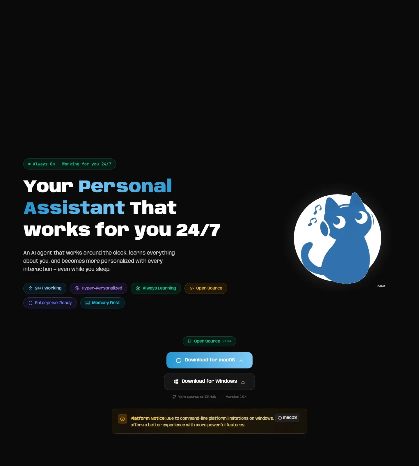 官网首页截图