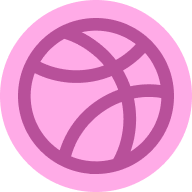 Dribbble 图标