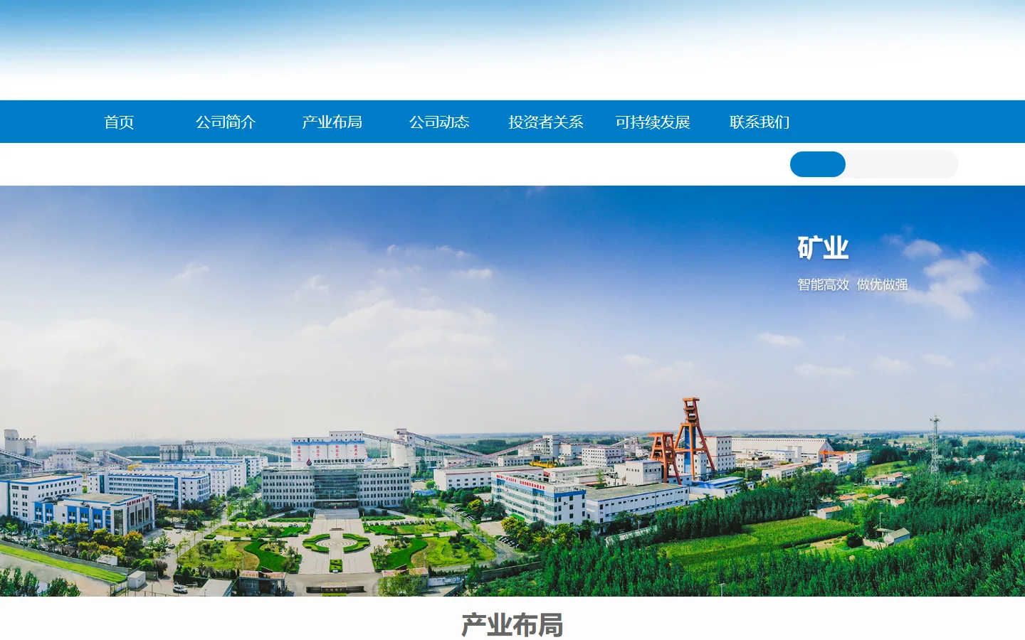 官网首页截图